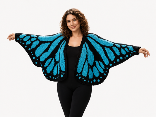 Monarch Butterfly Sweater (One Size Fits All)
