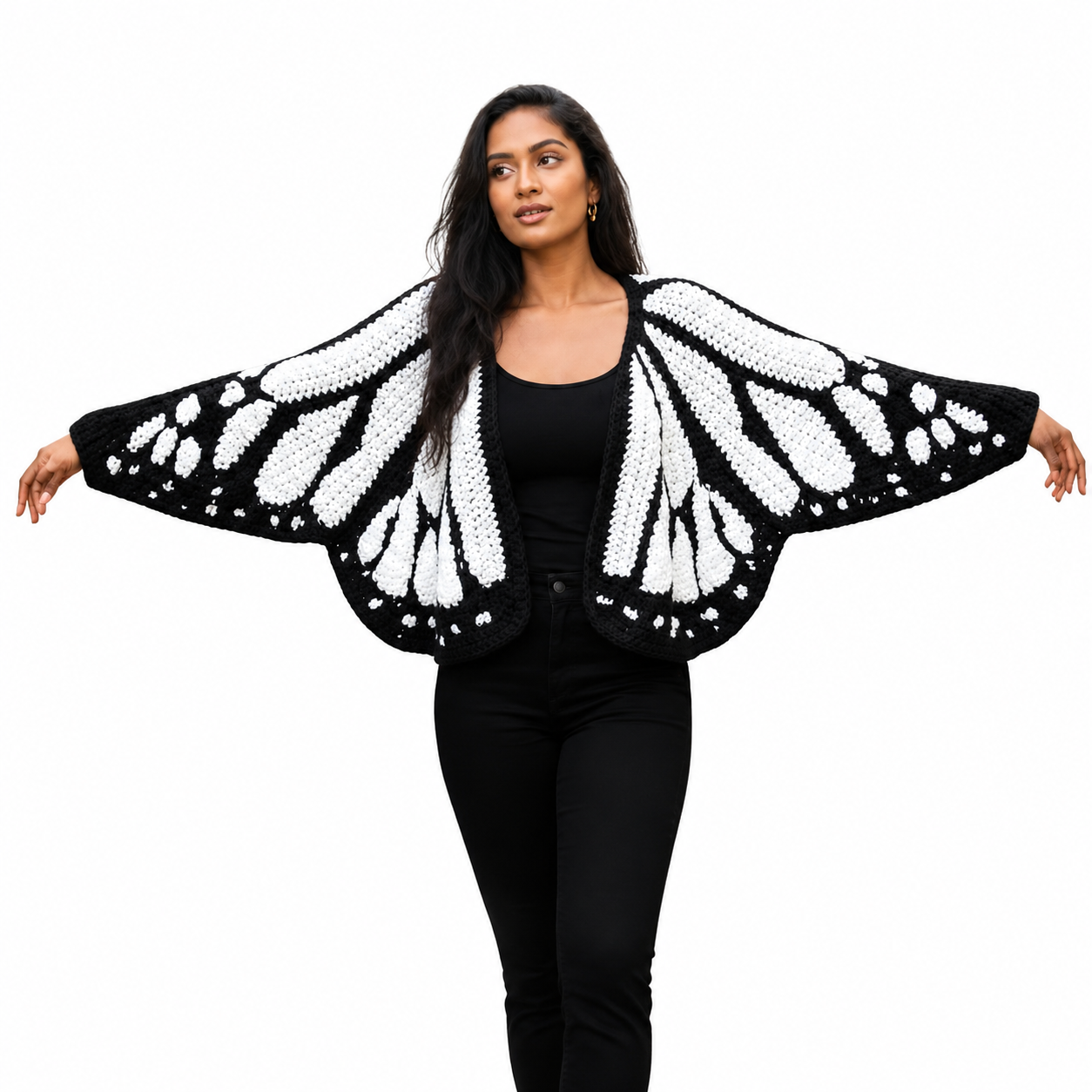 Monarch Butterfly Sweater (One Size Fits All)