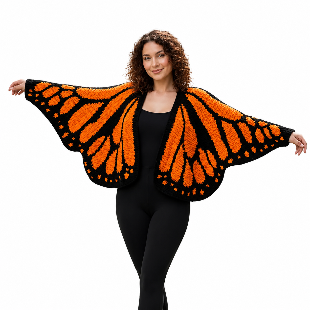 Monarch Butterfly Sweater (One Size Fits All)